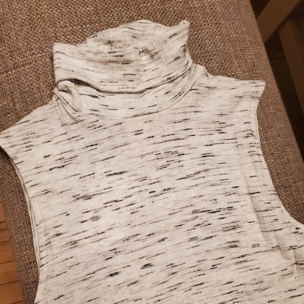 Womens turtle neck tank top